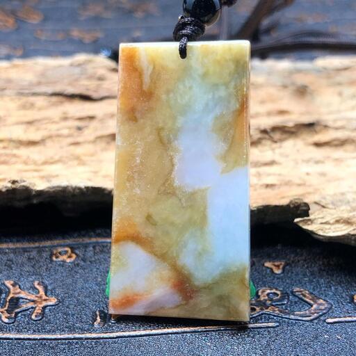 福袋 ネックレス 玉壁 本翡翠 氷ヒスイ 黄色と白色 誕生日プレゼント 本物保証