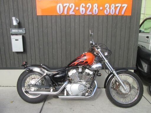 ★20万円　ビラーゴ250　セル1　実動車★ヤマハ　ローダウンカスタム！3ＤＭ　ビラーゴ