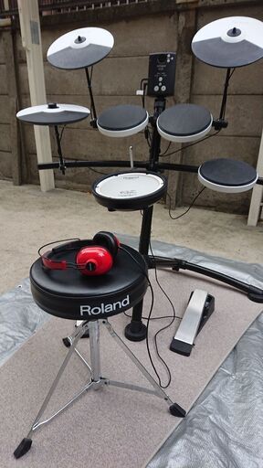 再再々値下?⤵️電子ドラム Roland TD-1KV 中古