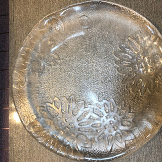 【差し上げます】ガラスの大皿