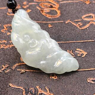 福袋 ネックレス 仏様 本翡翠 氷ヒスイ 高級透明色 誕生日プレゼント