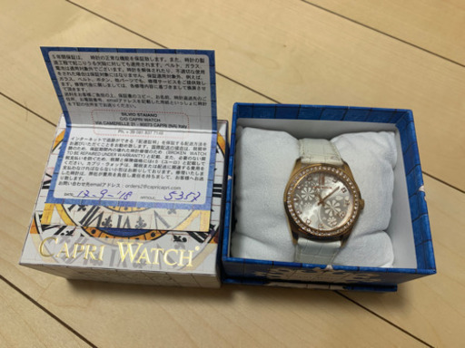 【元値60500円】CAPRI WATCH
