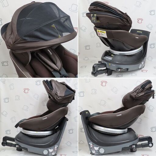 ♪Combi/コンビ クルムーヴ スマート ISOFIX エッグショック JG-650 美品♪