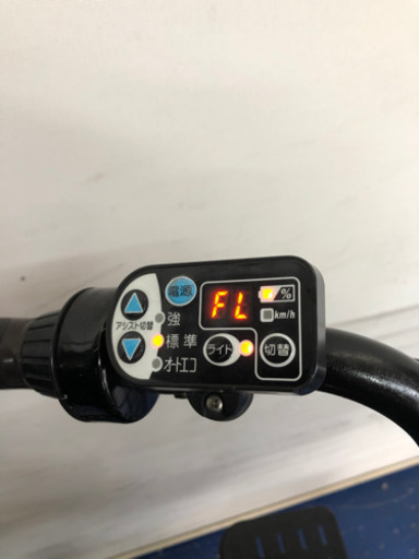 ブリヂストン ボーテ 26インチ 3人乗り 6.6ah デジタル　電動自転車　電動アシスト　1107