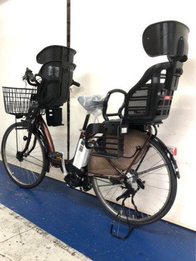 ブリヂストン ボーテ 26インチ 3人乗り 6.6ah デジタル　電動自転車　電動アシスト　1107