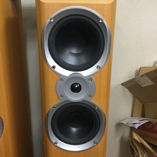 値下げ交渉可　mission ミッション　v63 スタンドスピーカー　オーディオの画像