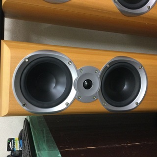 値下げ交渉可　mission ミッション　v63 スタンドスピーカー　オーディオの画像