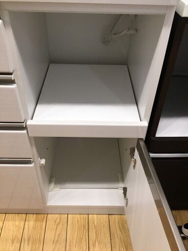 ｻﾝｺｳ 2枚扉ﾚﾝｼﾞﾎﾞｰﾄﾞ ﾎﾜｲﾄ 【ﾄﾚﾌｧｸ桶川店】