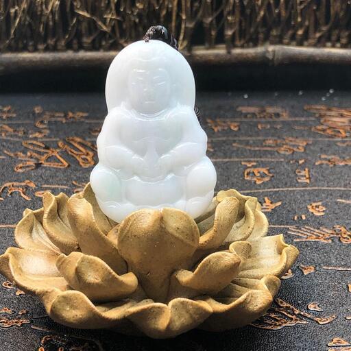 福袋 ネックレス 観音様 本翡翠 ヒスイ 誕生日プレゼント 安産祈願 手作り 本物保証11