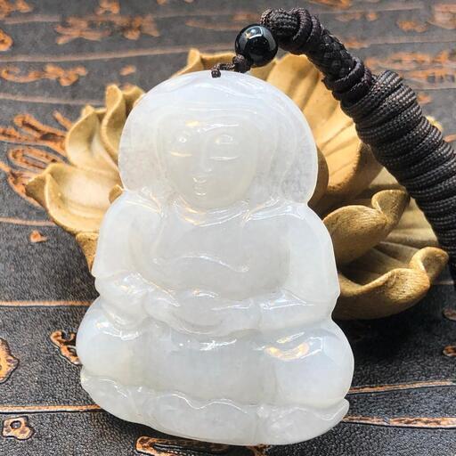 福袋 ネックレス 観音様 本翡翠 氷ヒスイ 誕生日プレゼント 安産祈願 本物保証2
