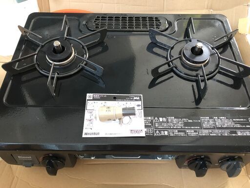 (交渉中)★ほぼ新品　リンナイガスコンロ【3か月使用】