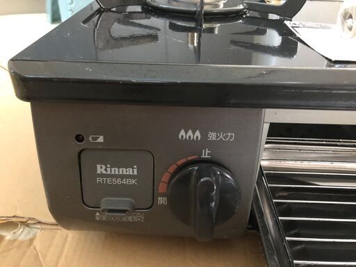 (交渉中)★ほぼ新品　リンナイガスコンロ【3か月使用】
