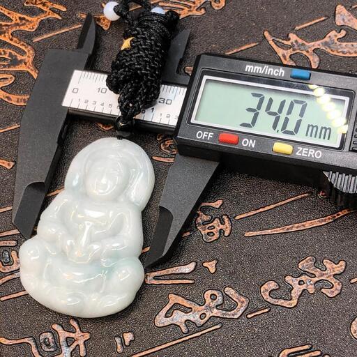 福袋 ネックレス 観音様 本翡翠 ヒスイ 誕生日プレゼント 安産祈願 手作り 本物保証12