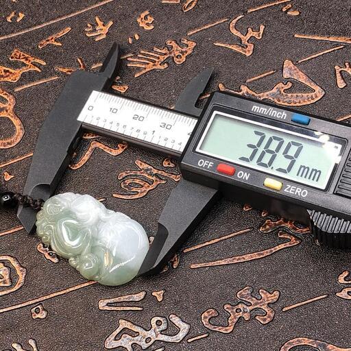 福袋 ネックレス 猿 ミャンマー産 本翡翠 氷ヒスイ 緑色 誕生日プレゼント 本物保証