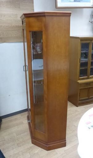 近藤木工 コレクションボード 幅81cm 高さ150cm キュリオケース ガラスショーケース ☆ 札幌市 清田区 平岡