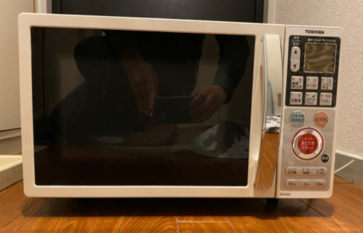 2800円→1500円 東芝　オーブンレンジ 白