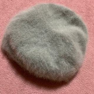 ふわふわベレー帽の画像