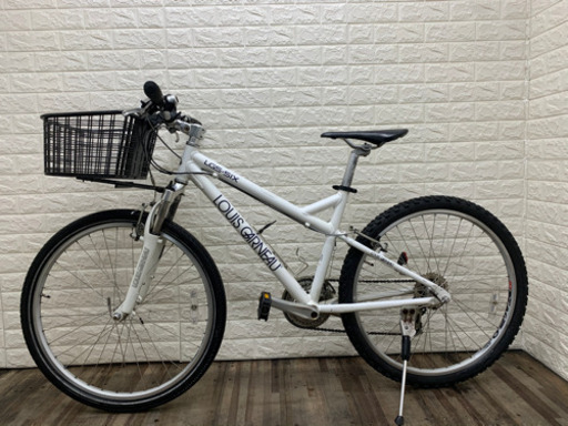ルイガノ　LOUIS GARNEU LGS・SIX ホワイト　フレームサイズ420