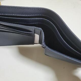 ★ENPORIO ARMANI 型押しロゴ 二つ折り財布の画像