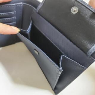 ★ENPORIO ARMANI 型押しロゴ 二つ折り財布の画像
