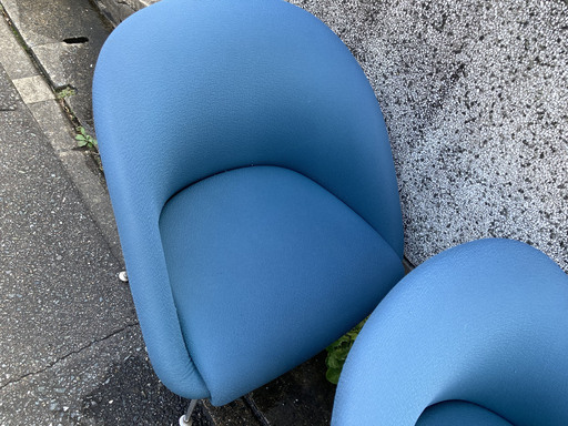 引き取り手渡し歓迎 ホウトク リフレッシュチェア ピスタ イエロー 定価10万 ×4台 ミッドセンチュリー eames 天童木工 コト