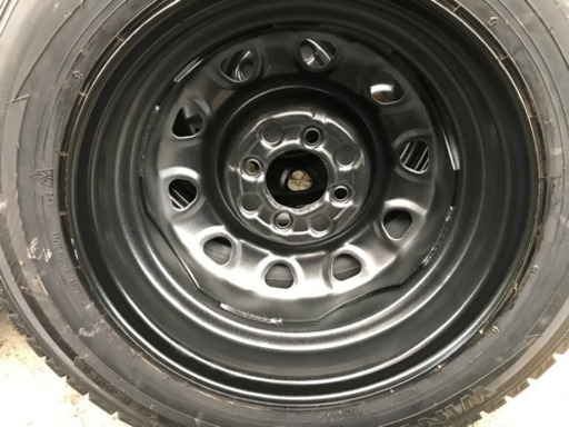 未使用品 165/70R14　ウィンターマックス02 鉄ホイールpcd100
