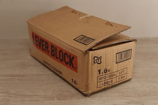キトー レバーブロックL5形 1.6t x 1.5m LB016(HD838swxY)