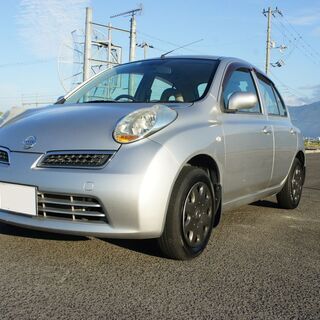 【美車】マーチK12後期★2008年式・走行35820ｋｍ・車検令和3年4月★ナビ・ETC付、修復歴なし　コミコミ格安！の画像