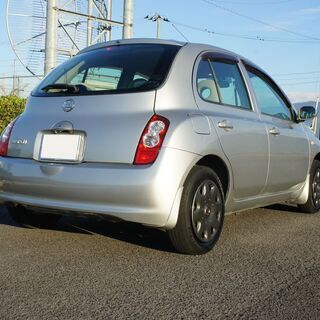 【美車】マーチK12後期★2008年式・走行35820ｋｍ・車検令和3年4月★ナビ・ETC付、修復歴なし　コミコミ格安！の画像