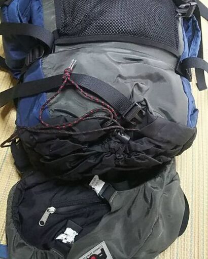 モンベルゼロポイント45リットルバックパック