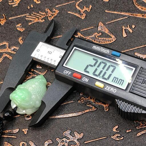 本翡翠　ペンダント  ネックレス 金蟾 ミャンマー産　ヒスイ A貨　鮮緑　陽緑　誕生日プレゼント 縁起物 金運　鑑別書付 202207