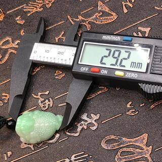 本翡翠　ペンダント  ネックレス 金蟾 ミャンマー産　ヒスイ A貨　鮮緑　陽緑　誕生日プレゼント 縁起物 金運　鑑別書付 2022072303の画像