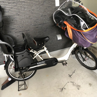 子供乗せ自転車！3人乗りです！ - 自転車
