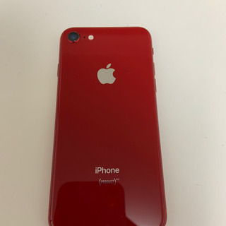 （受け渡し決まりました）iPhone8   64GB  レッド【中古美品】