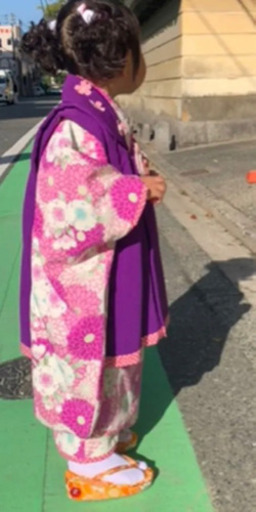 七五三　三歳　女の子