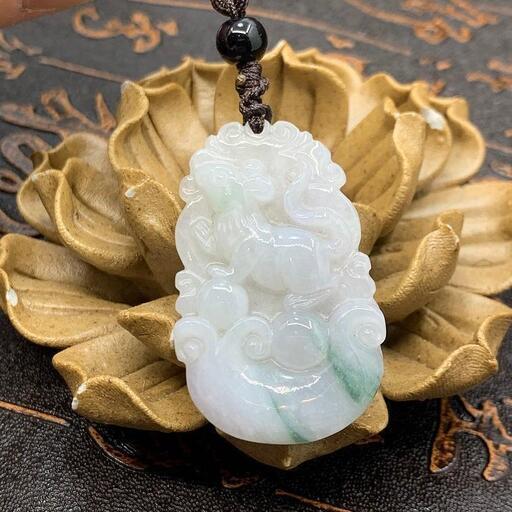 福袋 ネックレス 鼠 本翡翠 氷ヒスイ 手作り 縁起物 誕生日プレゼント 本物保証