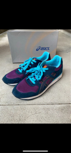 スニーカー　asics Men GT-II (purple / navy)