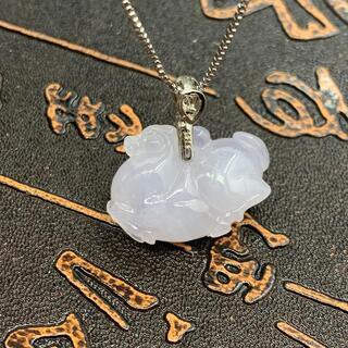 福袋 ネックレス 唐の時代の馬 本翡翠 氷ヒスイ 誕生日プレゼント 午年