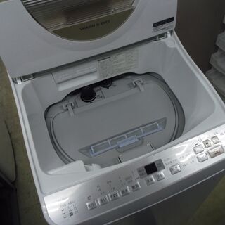 【リサイクルショップどりーむ荒田店】4808　シャープ　洗濯乾燥機　2018年製　洗濯5.5kg/乾燥3.5㎏ リサイクルショップどりーむ荒田店】4808 シャープ 洗濯乾燥機 2018年