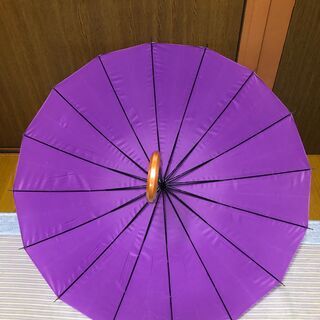 新規入荷しました　16本骨　和傘　ジャンプで開きます　各色3本ずつあります　　 16 umbrella bones Japanese umbrella that opens with a jump There are 2 for each color, 3 remainingの画像