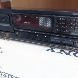SONY CDプレーヤー CDP-337ESD (中古)