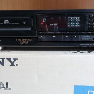 SONY CDプレーヤー CDP-337ESD (中古)の画像
