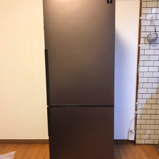 シャープ　ノンフロン冷凍冷蔵庫　271L 2ドア