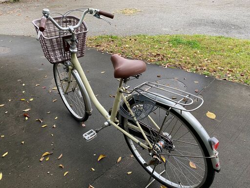 シティサイクル 26インチ 内装3段変速 ミヤタ ホワイト
