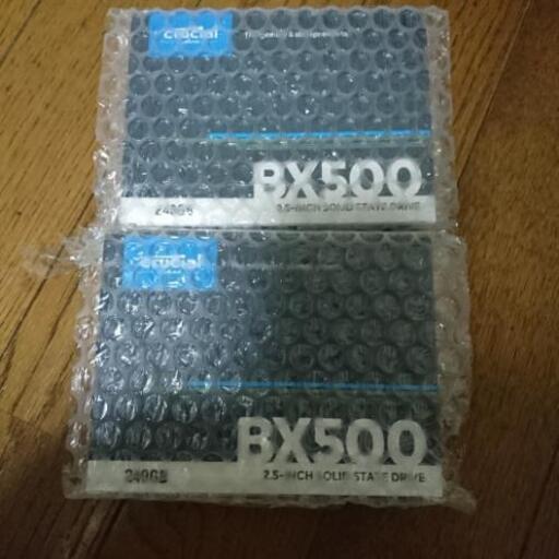 【土日限定】新品SSD Crucial BX500 240GB 2台セット