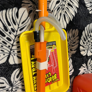 リヤカー型灯油ポリ/タンクトレー/電動ポンプ/安定型灯油ポリの画像