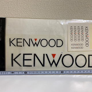 KENWOODステッカーの画像