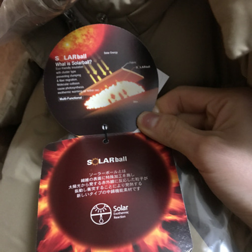 新品 NOISE MAKER【機能中綿(SOLAR ball)】ダウンパックオーバーサイズロング機能素材コート
