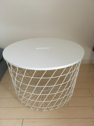 IKEA 収納付き　ミニテーブル