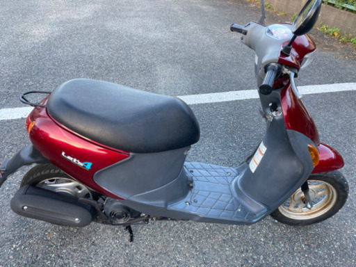 売約済み　スズキ　レッツ4 赤　４ストFl 軽メンテ　普通に乗れる　福岡市